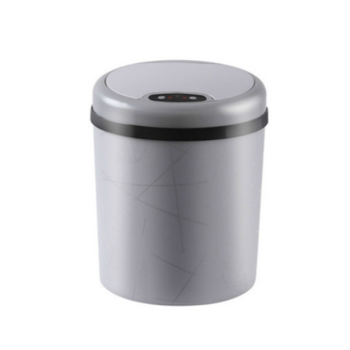 

Household Living Room Kitchen Bedroom Automatic Intelligent Induction Trash Can, Size:S 27.5x23x20.6cm(Gray)