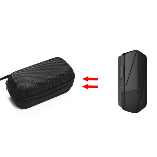 

2 PCS Negative Ion Micro-Portable Air Purifier Protection Bag For Aerobic M1(Black)