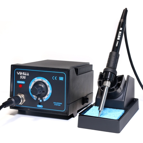 

936 YIHUA Anti-Static Soldering Iron Soldering Station Lead-Over High-Power Constant Temperature Soldering Station,CN Plug