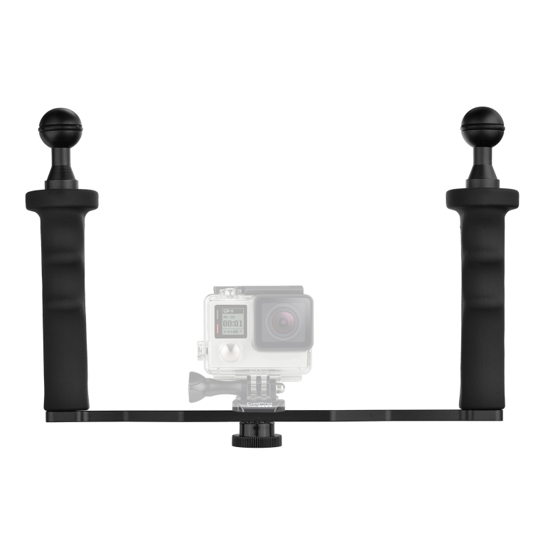 

XTGP324A Dual Handle Aluminium Tray Stabilizer for Underwater Camera Housings
