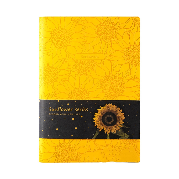 

25041 A5 Thickened Notebook Soft Face Diary(Rise Sun)