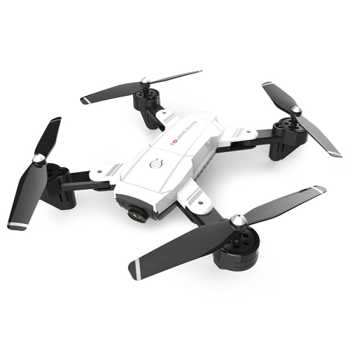 

OSHIONO Folding UAV HD Aerial 4K Long Endurance Gesture Four-Axis Remote Control Aircraft, Colour: White 720P