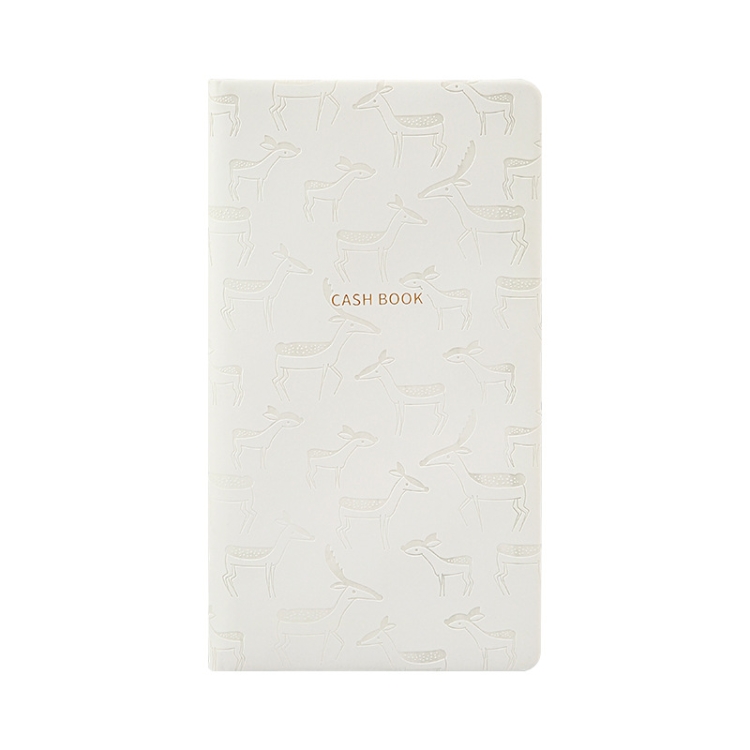 

CA6J4812A Family Financial Management Notebook Portable Hand Book(White)
