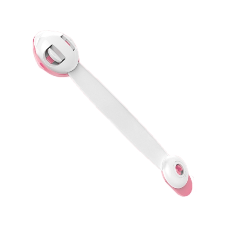 

5 PCS Baby Anti-Clip Hand Cabinet Door Lock Baby Protective Refrigerator Lock Drawer Lock, Colour: Red