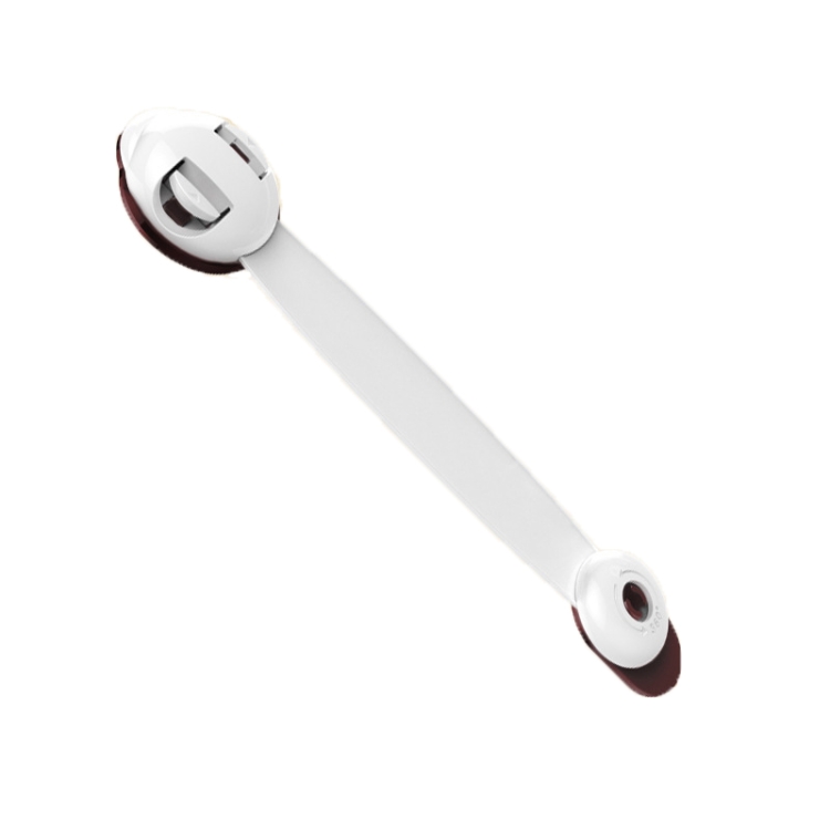 

5 PCS Baby Anti-Clip Hand Cabinet Door Lock Baby Protective Refrigerator Lock Drawer Lock, Colour: Brown