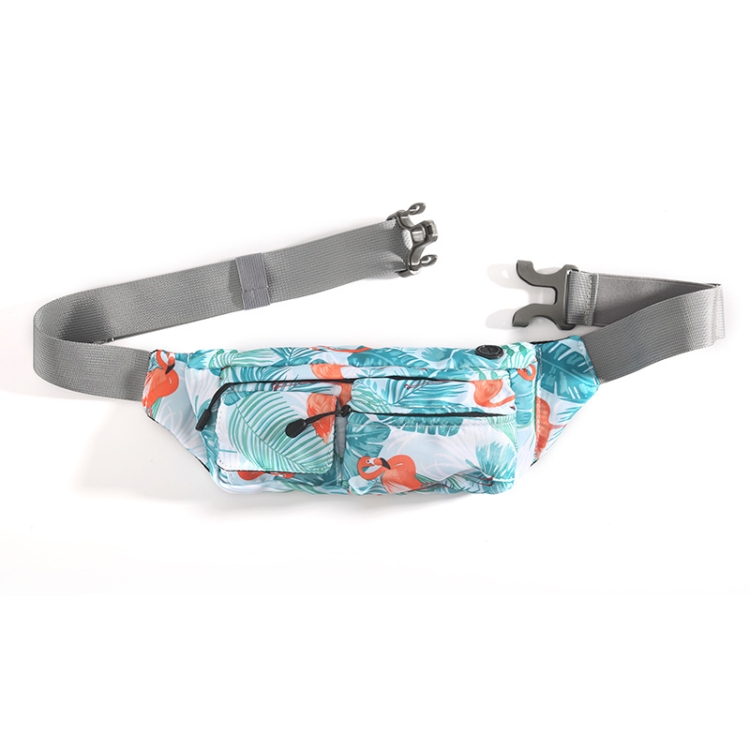 

YIPINU YHB Sports Waist Bag Waterproof Outdoor Chest Bag Multi-Function Mobile Phone Bag(Flamingo)