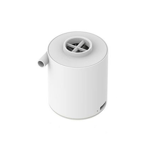 

021121 Mini Portable Outdoor Air Pump, Specification: With Light Model(White)