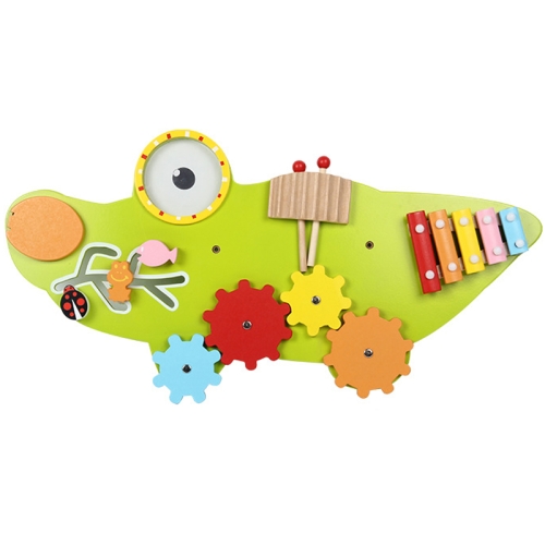 

Children Early Education Puzzle Wall Toys Wall Games Montessori Teaching Aids, Style: Crocodile