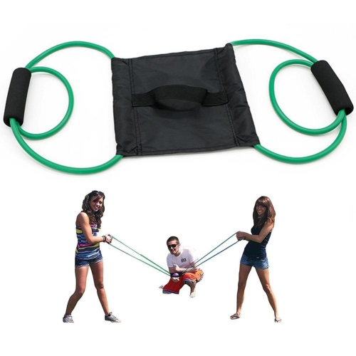 

Outdoor Water Balloon Launcher Elastic 3 People Bomb Beach Party Toys Line Length 2.1m
