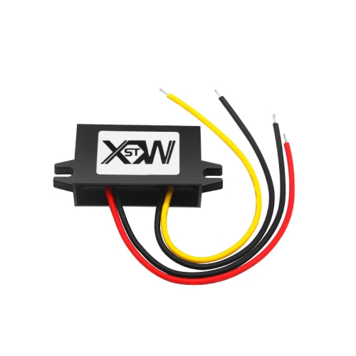 

XWST DC 12/24V To 5V Converter Step-Down Vehicle Power Module, Specification: 12V To 5V 1A Small Rubber Shell