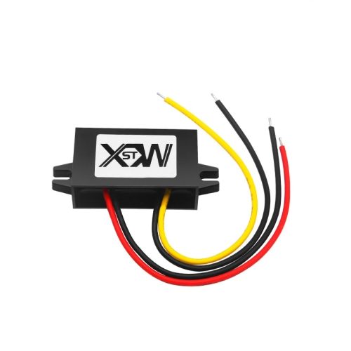 

XWST DC 12/24V To 5V Converter Step-Down Vehicle Power Module, Specification: 12V To 5V 2A Small Rubber Shell
