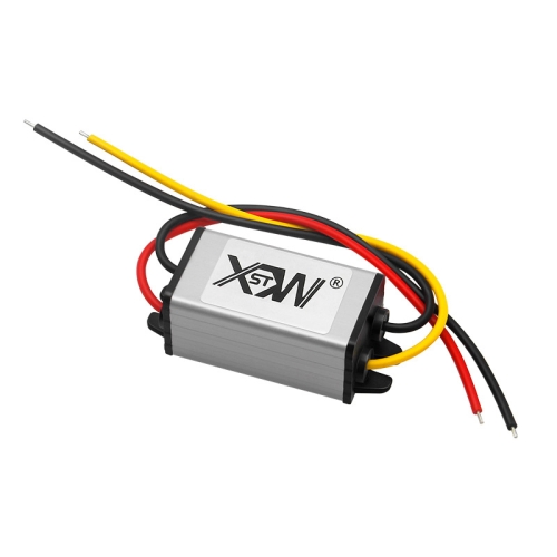 

XWST DC 12/24V To 5V Converter Step-Down Vehicle Power Module, Specification: 12/24V To 5V 3A Small Aluminum Shell
