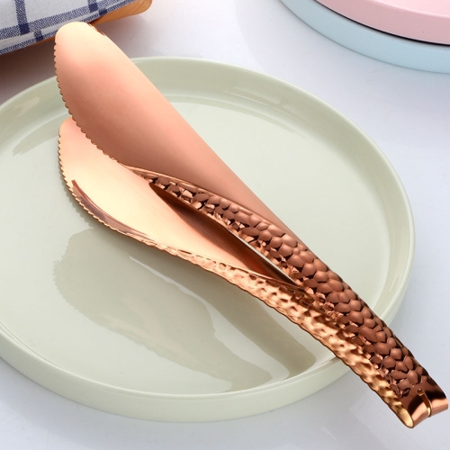 

304 Stainless Steel Food Clip,Style: Serpentine Bread Clip (Rose Gold)