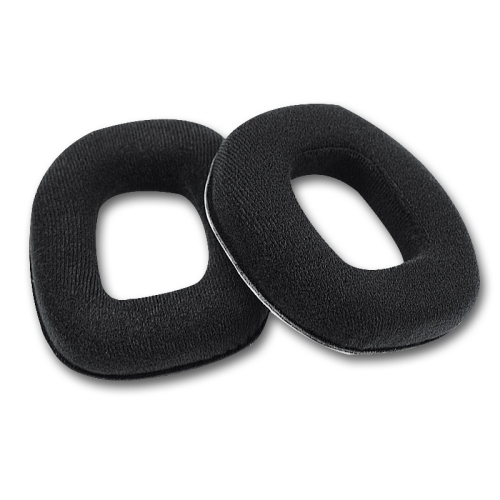 

2 PCS Gaming Headset Sponge Protective Case Flannel Earmuffs for Logitech A40