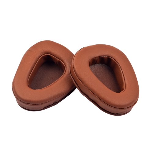 

1 Pairs Headphone Sponge Leather Earmuffs For Skullcandy Aviator 2(Brown)