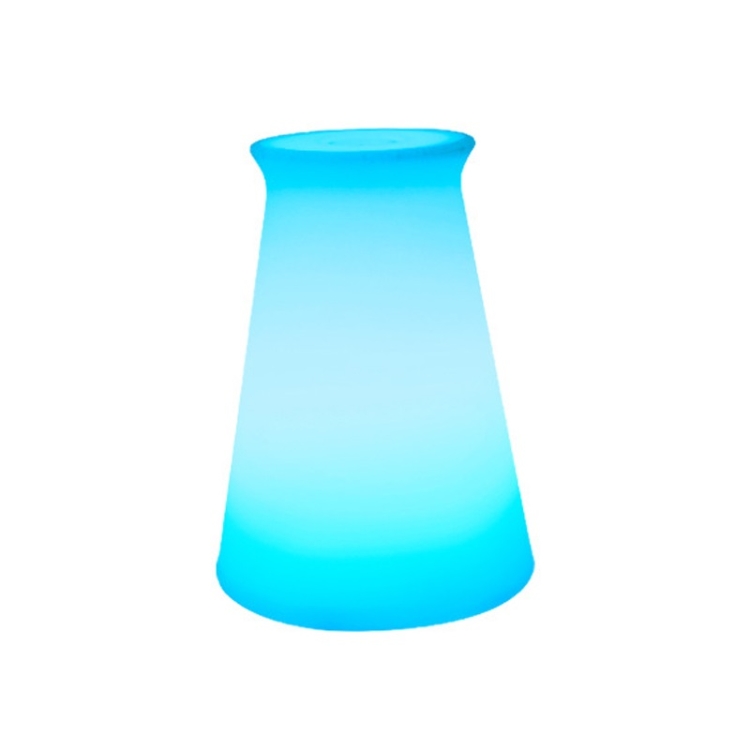 

3W Alexa Voice Control Smart Light WIFI Mobile Phone APP Atmosphere Night Light, Specification: 10x15cm (Conical Vase Light)