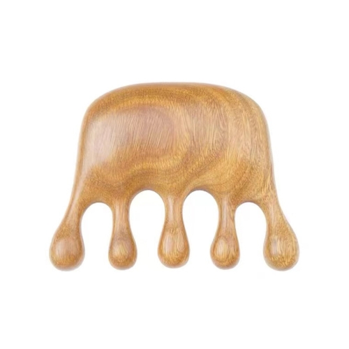 

Green Sandalwood Massage Comb(8x6cm)