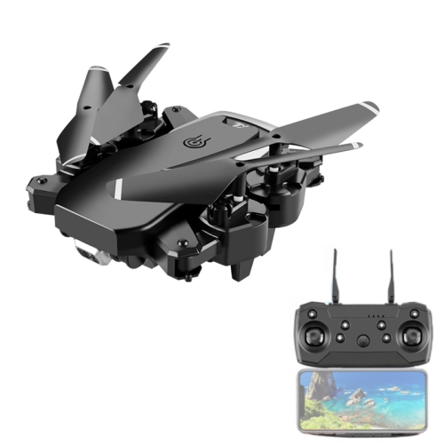 

S60 4K Dual Camera Folding Drone Aerial Photography Remote Control Quadcopter, Model: 1080P Aerial Display (Handbag)