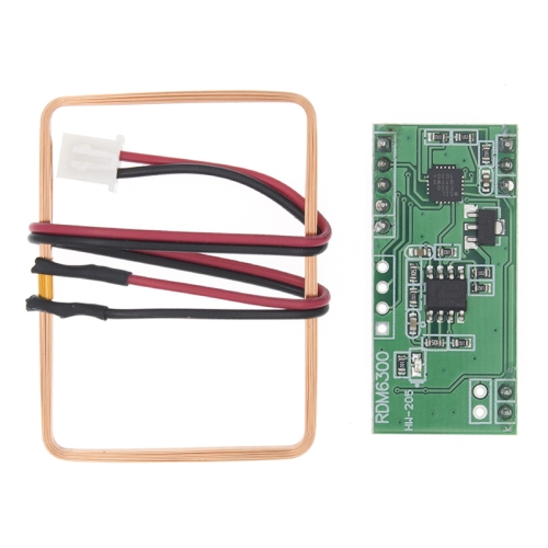 

HW-205 RDM6300 125kHz Serial Port Reading RFID Card Module(Module)