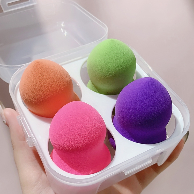 

3 PCS Wet And Dry Beauty Egg Soft Makeup Flutter Set, Specification: 12 Mixed Gourd Shape