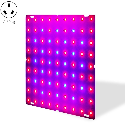 

LED Plant Growth Lamp Red Blue Spectrum Flower Fill Light Planting Lamp Room Quantum Plate Plant Light, Power: 169 Beads AU Plug