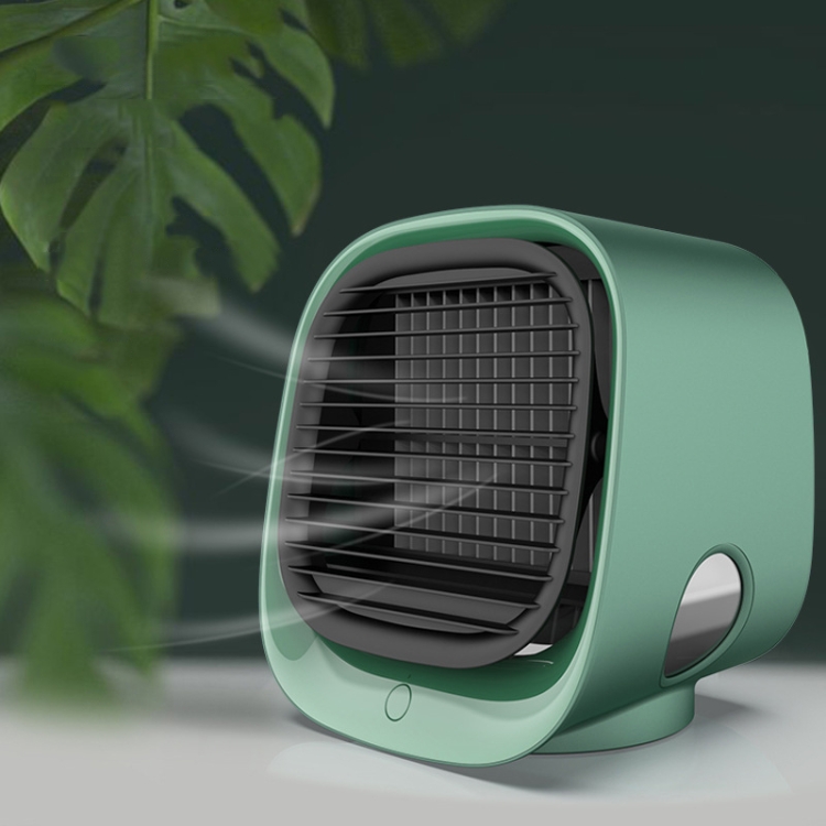 

Desktop Cooling Fan USB Portable Office Cold Air Conditioning Fan, Colour: M201 Molan Green