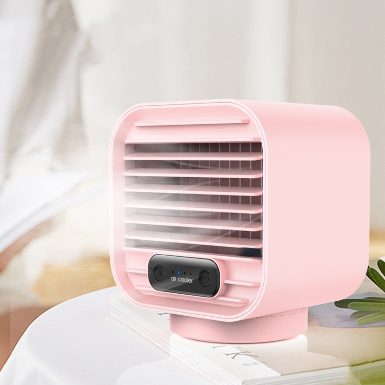 

Desktop Cooling Fan USB Portable Office Cold Air Conditioning Fan, Colour: M302 Girl Pink