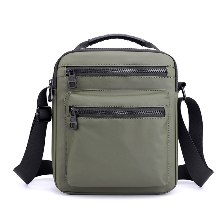 

Men Casual Shoulder Bag Oxford Cloth Sports Crossbody Chest Bag(Army Green)