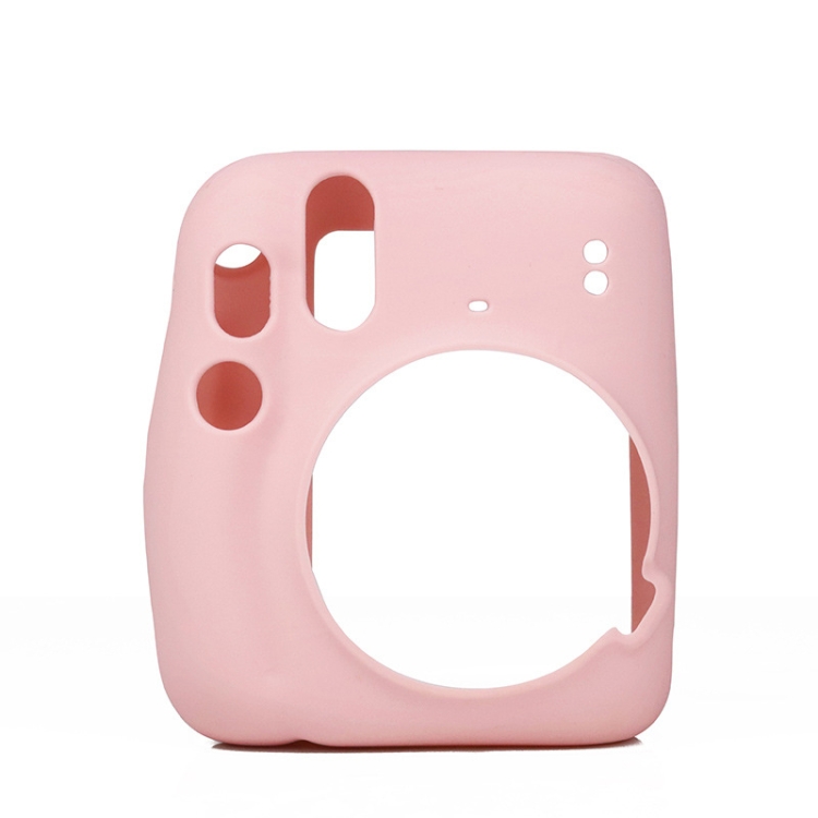 

Camera Jelly Color Silicone Protective Cover For Fujifilm Instax mini 11(Pink)