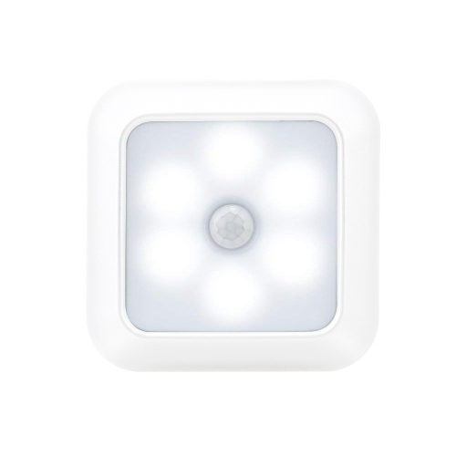 

1143 Human Body Sensation Night Light Smart Home Sensing Lights, Light color: White Shell White Light