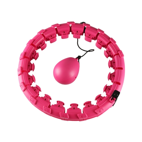 

Weighted Fitness Hoop Lose Weight Weighted Hoop, Diameter: Cherry Pink 14 Knots