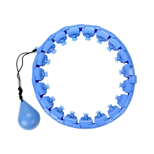 

Weighted Fitness Hoop Lose Weight Weighted Hoop, Diameter: Peacock Blue 18 Knots