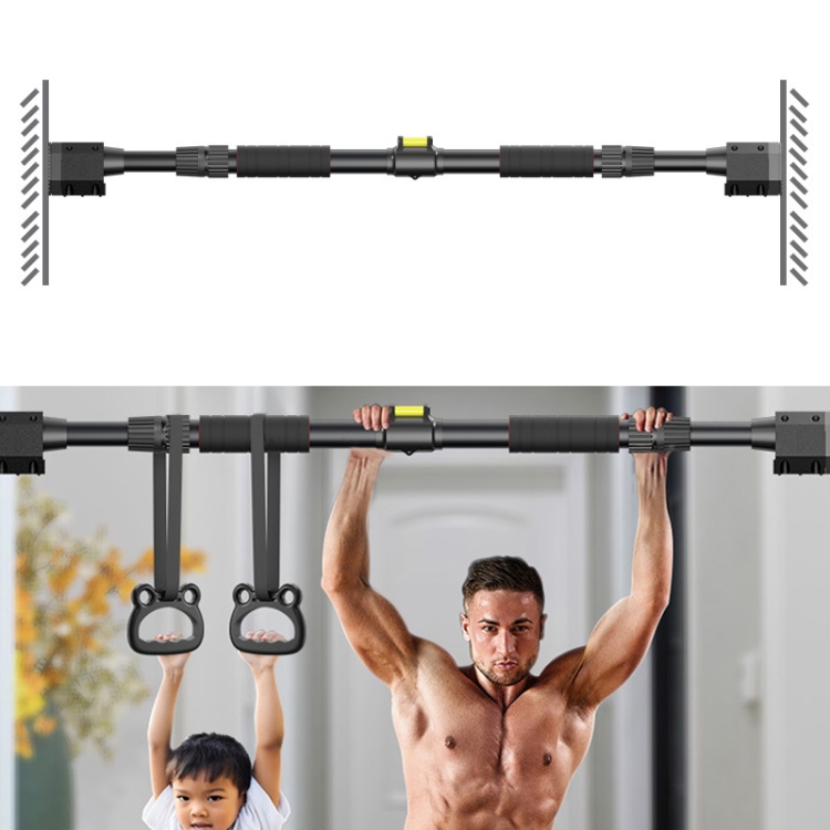 

Pull-Ups Indoor Horizontal Bar Free Perforation Spine Correction Fitness Equipment, Specification: Smart Version 73-100cm