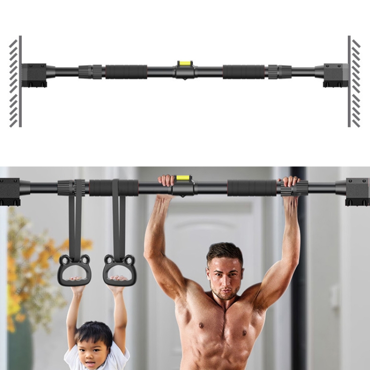

Pull-Ups Indoor Horizontal Bar Free Perforation Spine Correction Fitness Equipment, Specification: Smart Version 88-120cm