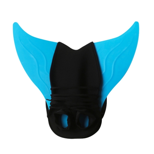 

Mermaid Fins Frost Shoes One-Piece Fins Diving Fins, Size: Free Size(F03 Blue Children)