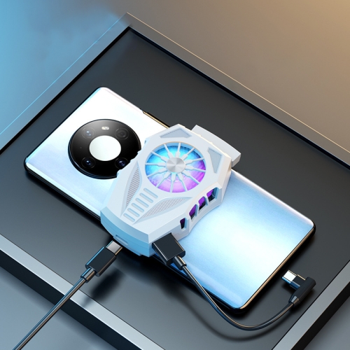 

Mobile Phone Radiator Game Chase Drama Cooling Radiator, Style: GT06 Semiconductor (White)