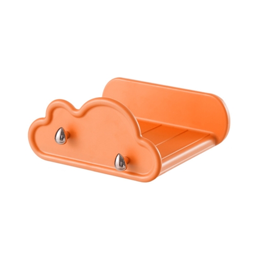 

Cloud Bag Storage Rack Home Post-Packing Shelf(Orange)