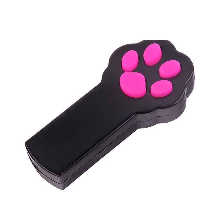 

2 PCS BG-W159H Cat Footprint Infrared LED Laser Pointer Pet Funny Cat Laser Pointer Toy(Black)