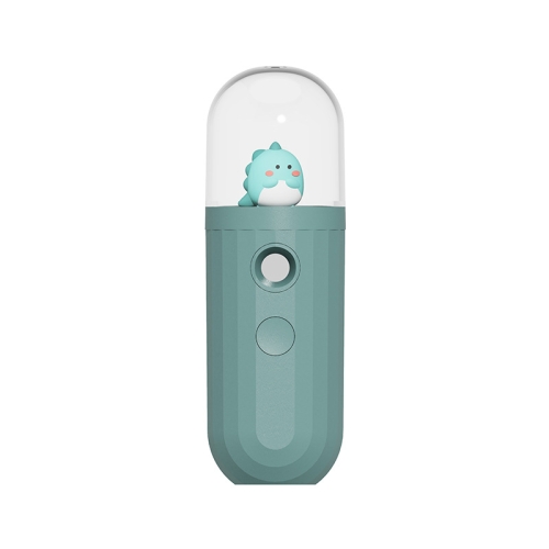 

Cute Pet Moisturizer USB Mini Handheld Mute Humidification Sprayer, Colour: Small Dinosaur DQ-601 (Green)