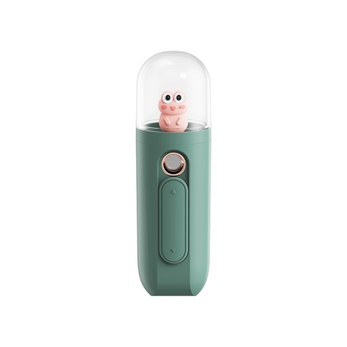 

Cute Pet Moisturizer USB Mini Handheld Mute Humidification Sprayer, Colour: DQ-603 (Green)