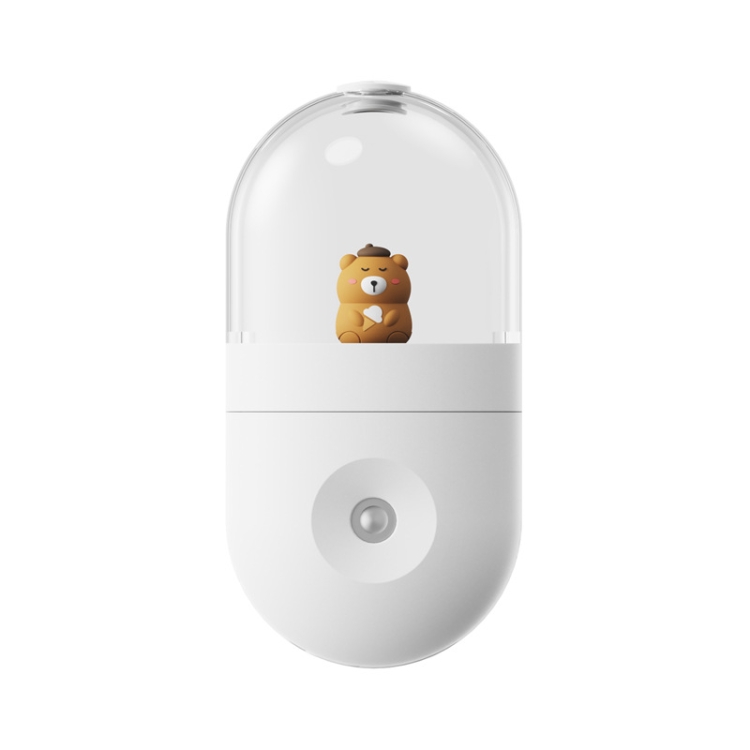 

Cute Pet Moisturizer USB Mini Handheld Mute Humidification Sprayer, Colour: DQ-602 (White Bear)