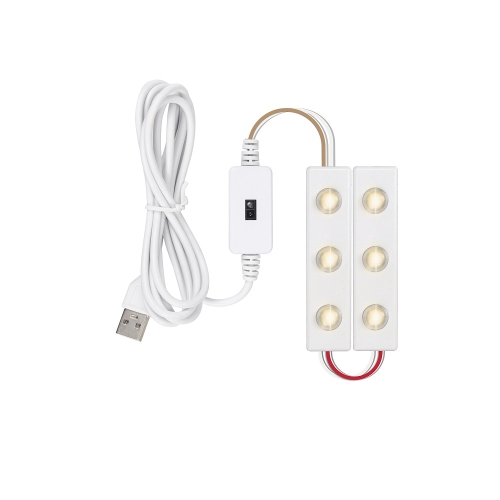 

2 in 1 LED Mirror Front Lamp USB Infrared Sensor Makeup Mirror Fill Light