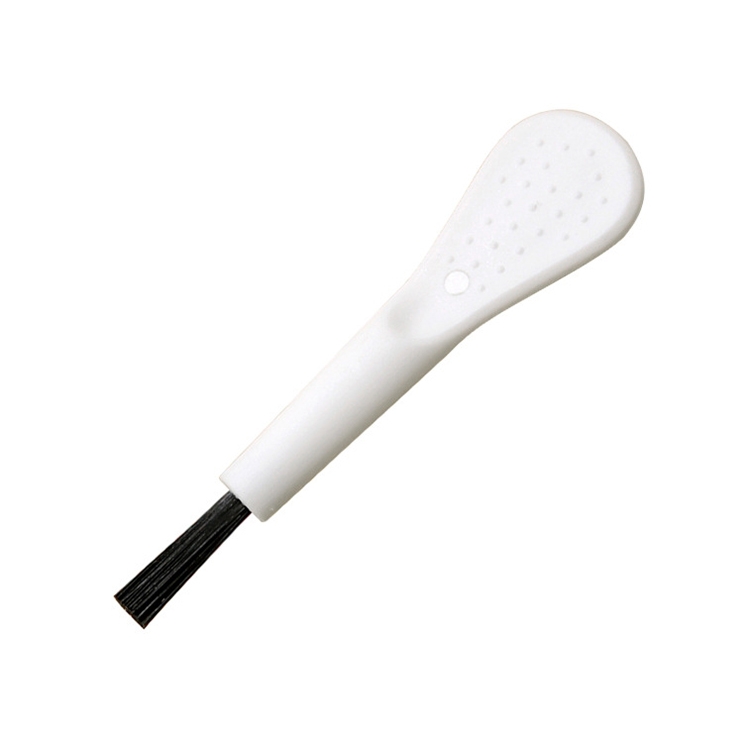 

100 PCS ZX-008 Plastic Mini Brush Mobile Phone Screen Mosquito Killer Lamp Humidifier Keyboard Cleaning Brush(White Handle Black Hair)