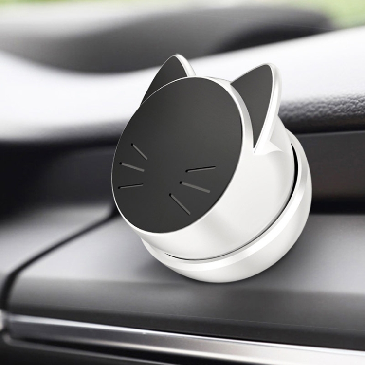 

Multifunctional Magnetic Sticking Type Mobile Phone Car Holder(White)