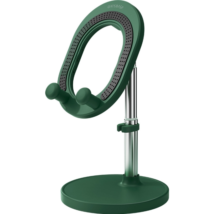 

OATSBASF Live Telescopic Desktop Radiator Compact Portable Cooling Phone Holder, Standard: Bracket Green