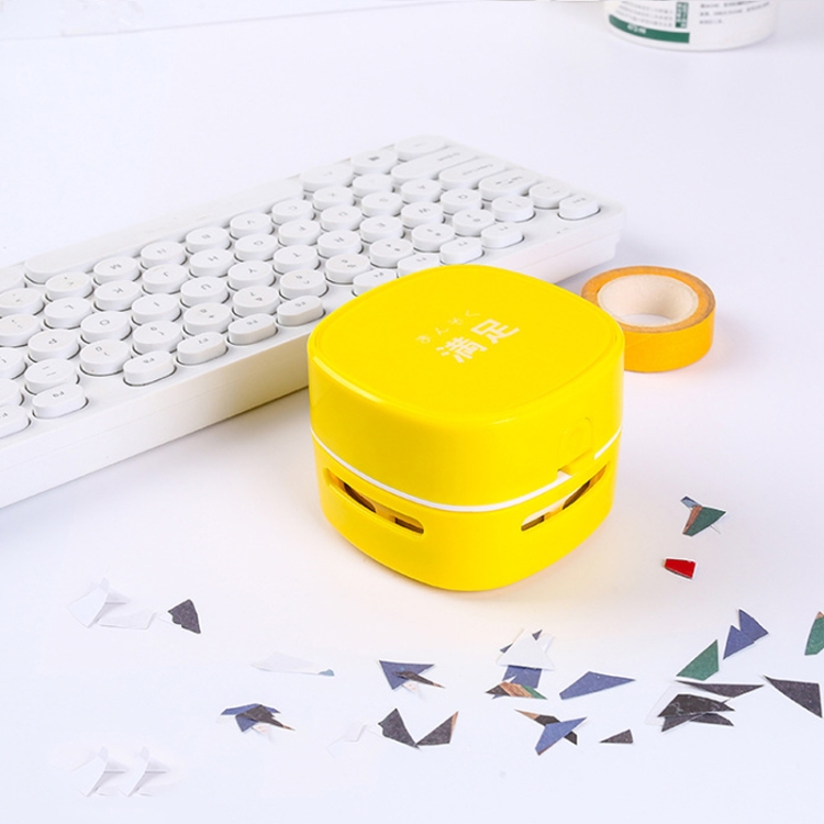 

YF19-470 Student Portable Desktop Vacuum Cleaner Children Mini Handheld Keyboard Cleaner(Lucky Color - Yellow)