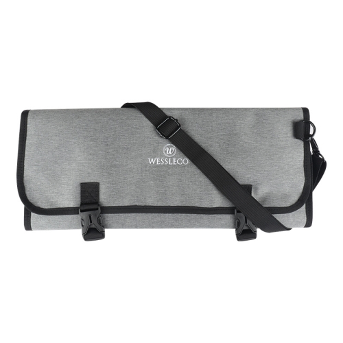 

WESSLECO Chef Knife Tool Storage Bag Oxford Cloth Knife Bag(Gray)