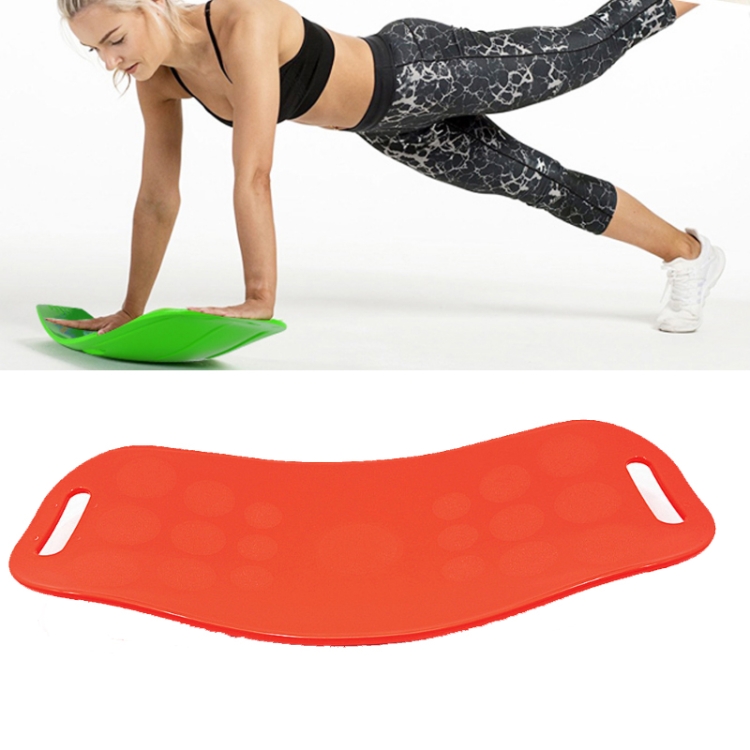 

ABS Twist Fitness Balance Board Abdomen Leg Swing Exercise Board Yoga Balance Board(Orange)