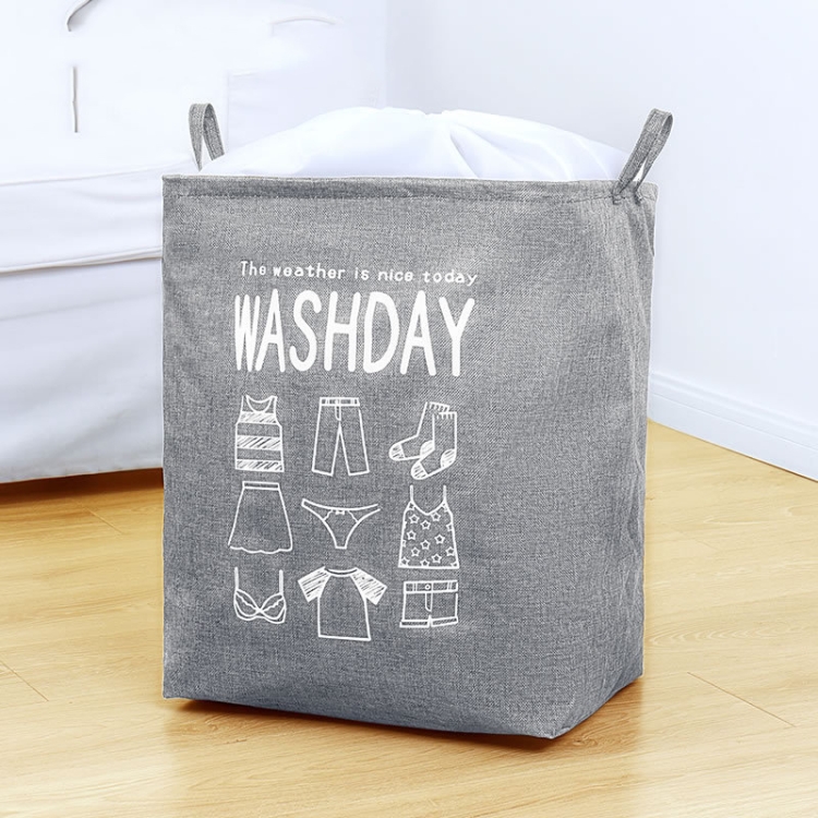 

weekeight 2 PCS Clothing Quilt Storage Bag Household Moving Luggage Organizer Bag, Colour: Gray
