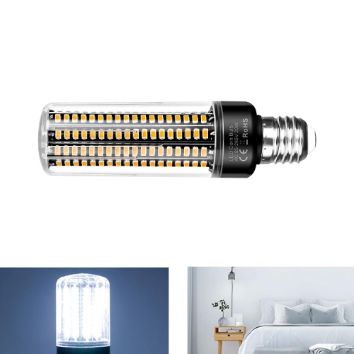 

20W 5736 LED Corn Light Constant Current Width Pressure High Bright Bulb(E27 White)